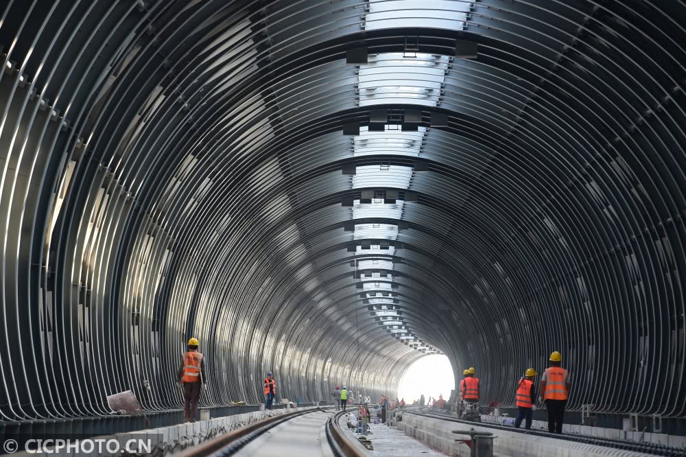 京雄城际全封闭式"隔音隧道"建成
