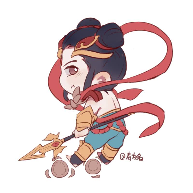 《王者荣耀》超萌图:傲娇的哪吒三太子,被他萌到了!