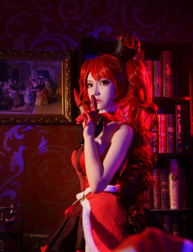 童话another系列手办cos:红心女王