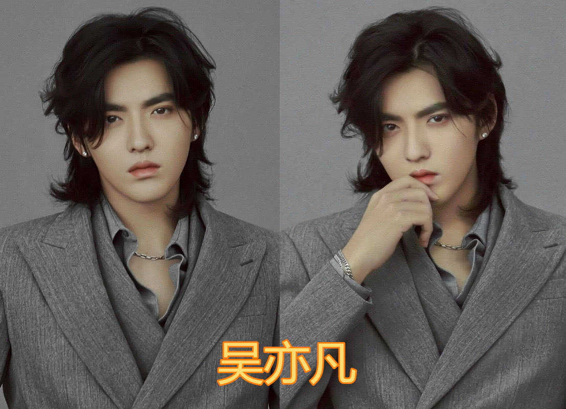 留"长发"的爱豆,大佬帅气,贾富贵可爱,只有他满满艺术感