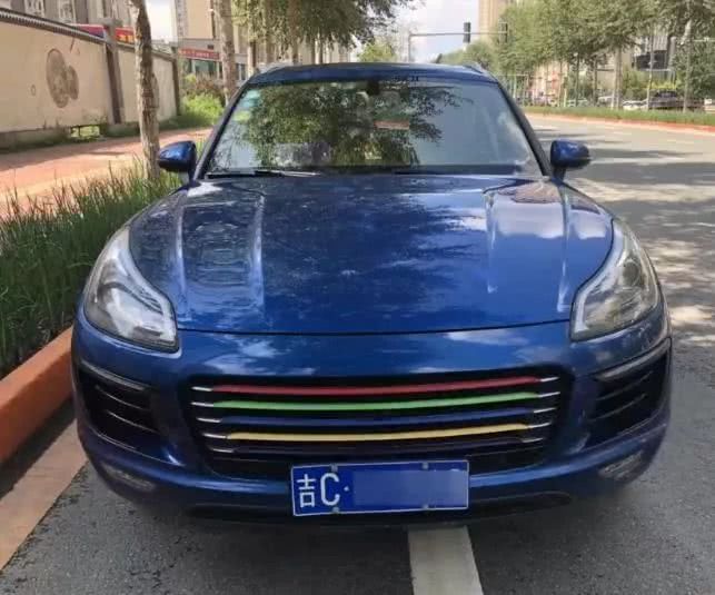 四平一辆"众泰"改装成"保时捷",被交警当场"拿下"