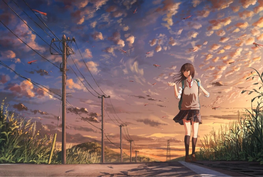 风格甜美闲适人物与风景的结合的美图