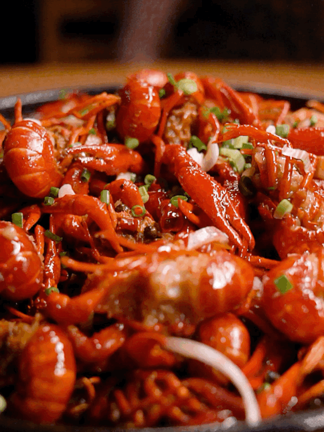 小龙虾,砂锅,麻辣小龙虾