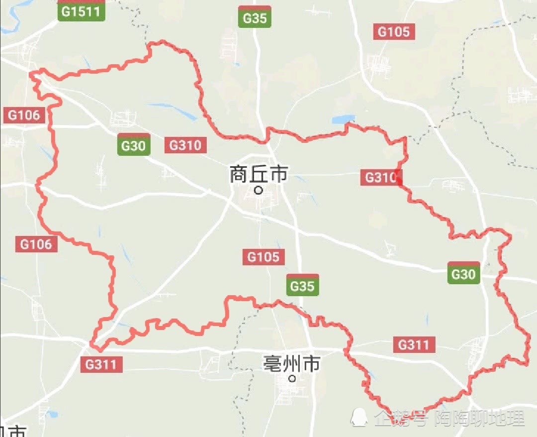 商丘市地理位置优越,它是河南省的重要交通要道,区位优势明显.