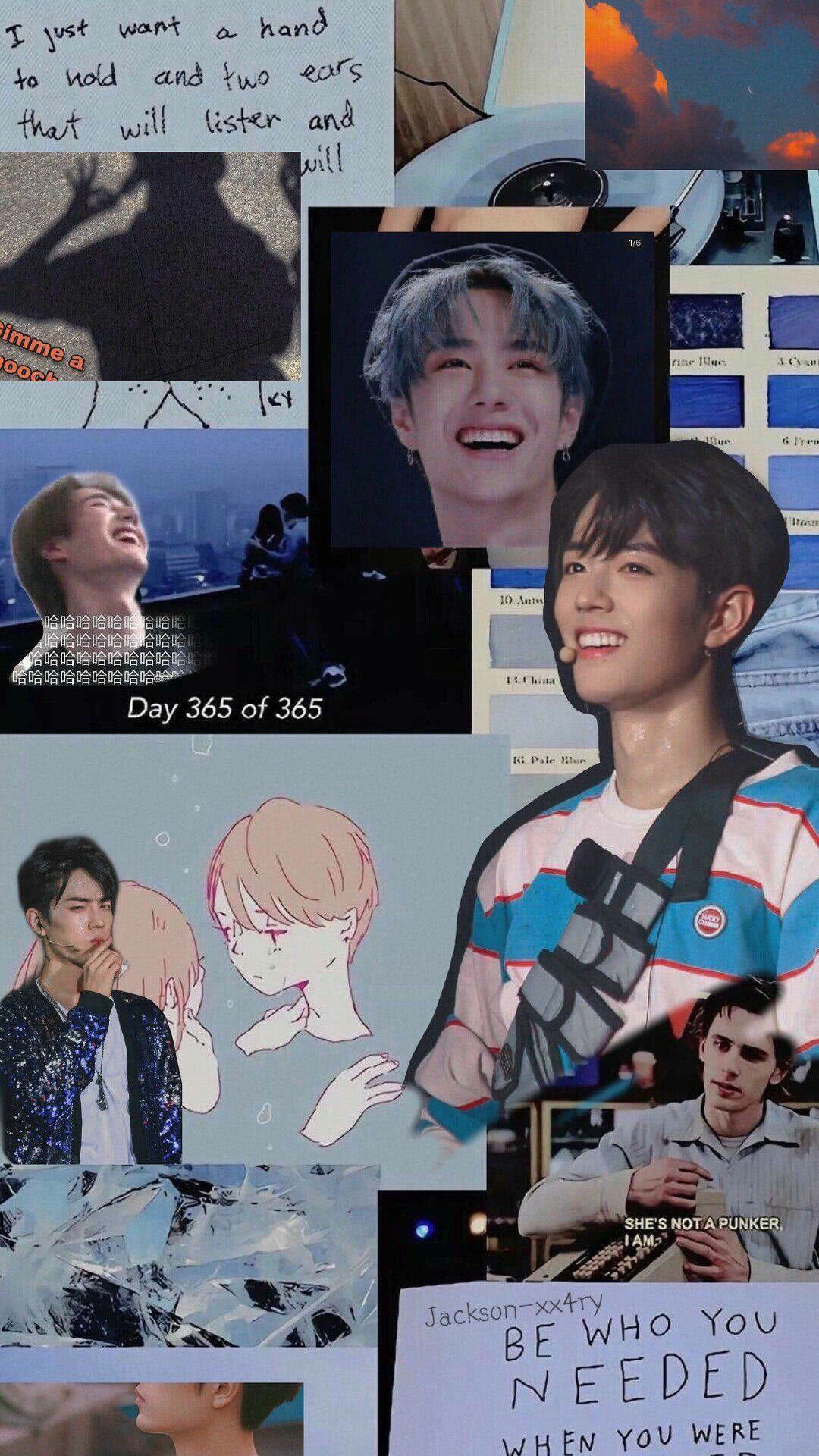 爱豆壁纸:夏天有着迟暮的霞光,正如晚来的你皆是笑意