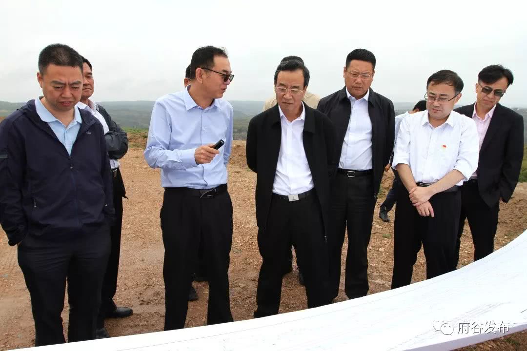 王长益来府调研机场项目建设情况