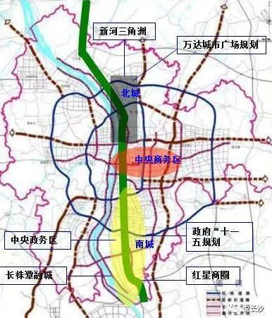 通过湘府路高架桥,长沙多个商圈快速通达,人流,资源强强互通,达到1 1>