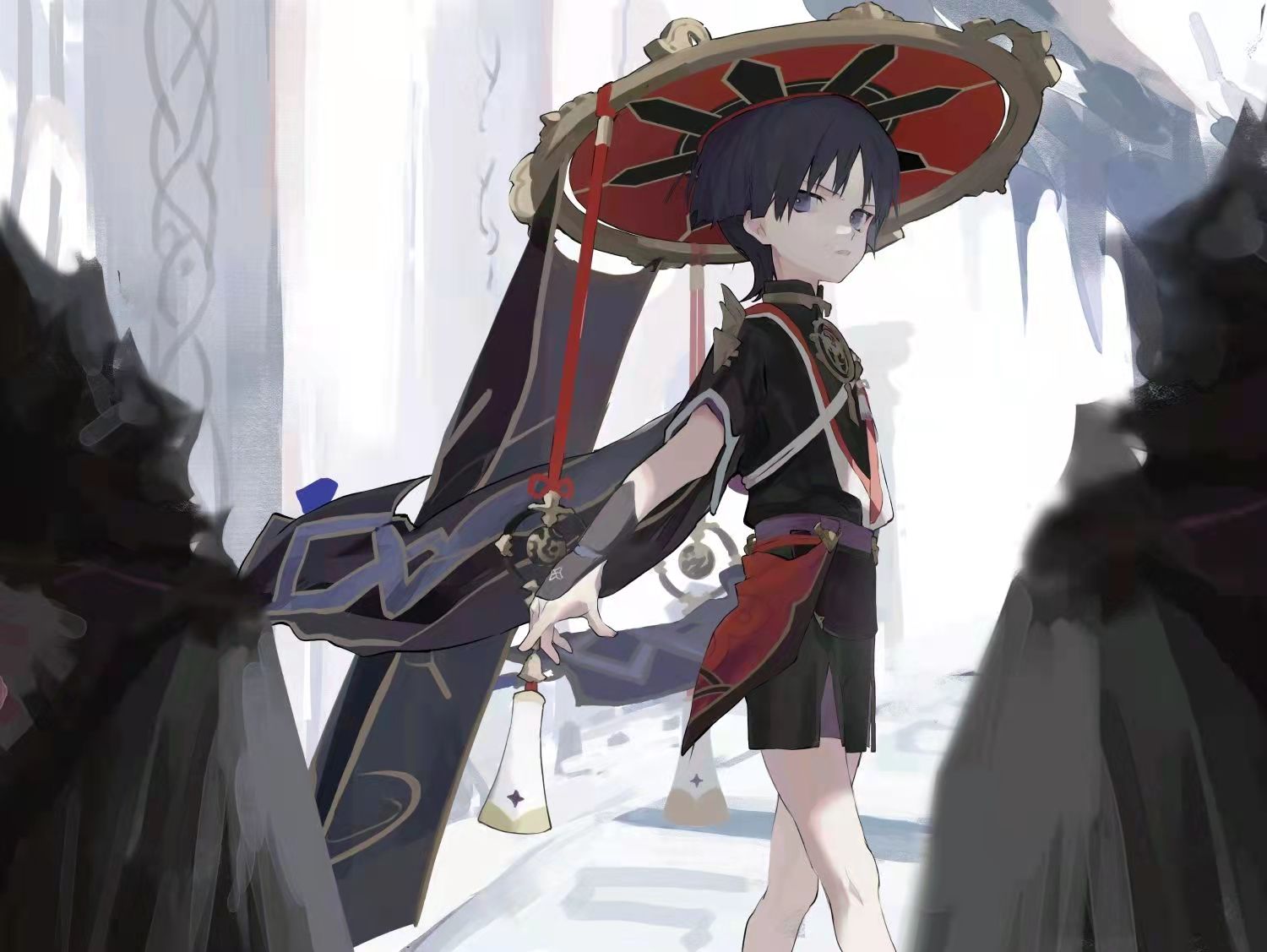 原神阿贝多为什么画散兵 原神散兵彩色立绘曝光