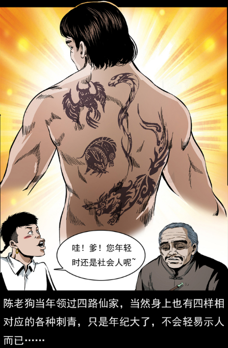 幽冥诡匠陈小狗出马对于陈老狗的评价小狗称他是老司机