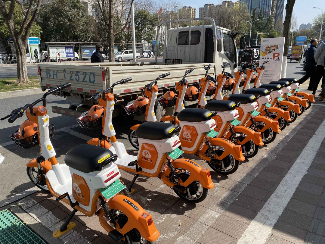 共享电单车来了!