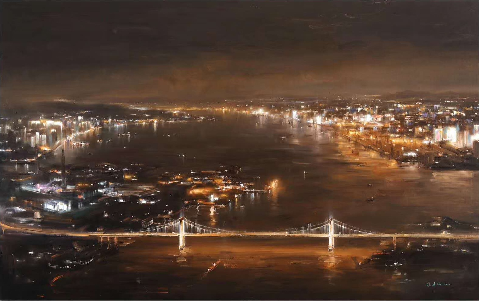 《经济特区》系列油画现特区魅力