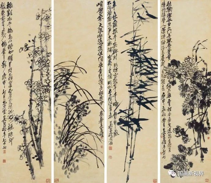 “梅兰竹菊”,文人风骨! “梅兰竹菊”,文人风骨!