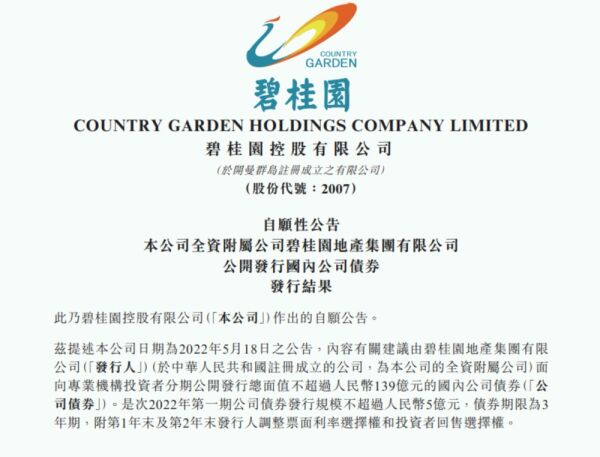 入选首批示范房企，破局融资困境，碧桂园凭借的是什么？