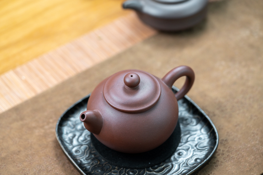 紫砂壺（たけの葉紋）東方の真珠 紫砂壺（たけの葉紋）東方の真珠 紫砂壺（たけの葉紋）東方の